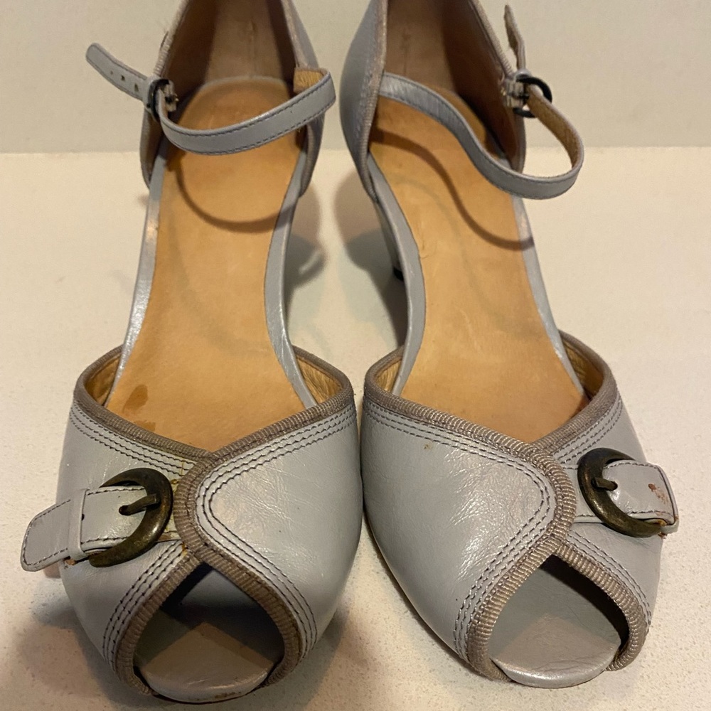 Frye  used leather little fun mary jane, size 7M